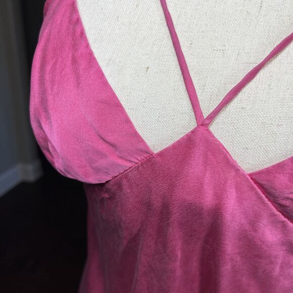 Vintage 90s Y2K Victoria’s Secret Silk Sm Chemise Lingerie Slip Dress Nightgown - Picture 2 of 11